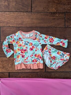 Ruffle Butts 2 Piece Swimsuit